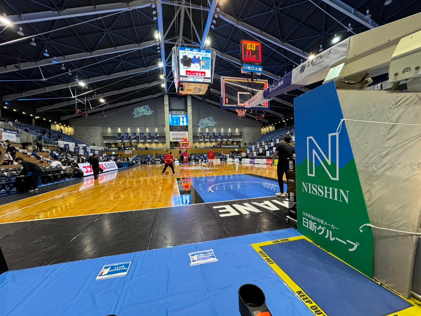 松江市総合体育館 屋内