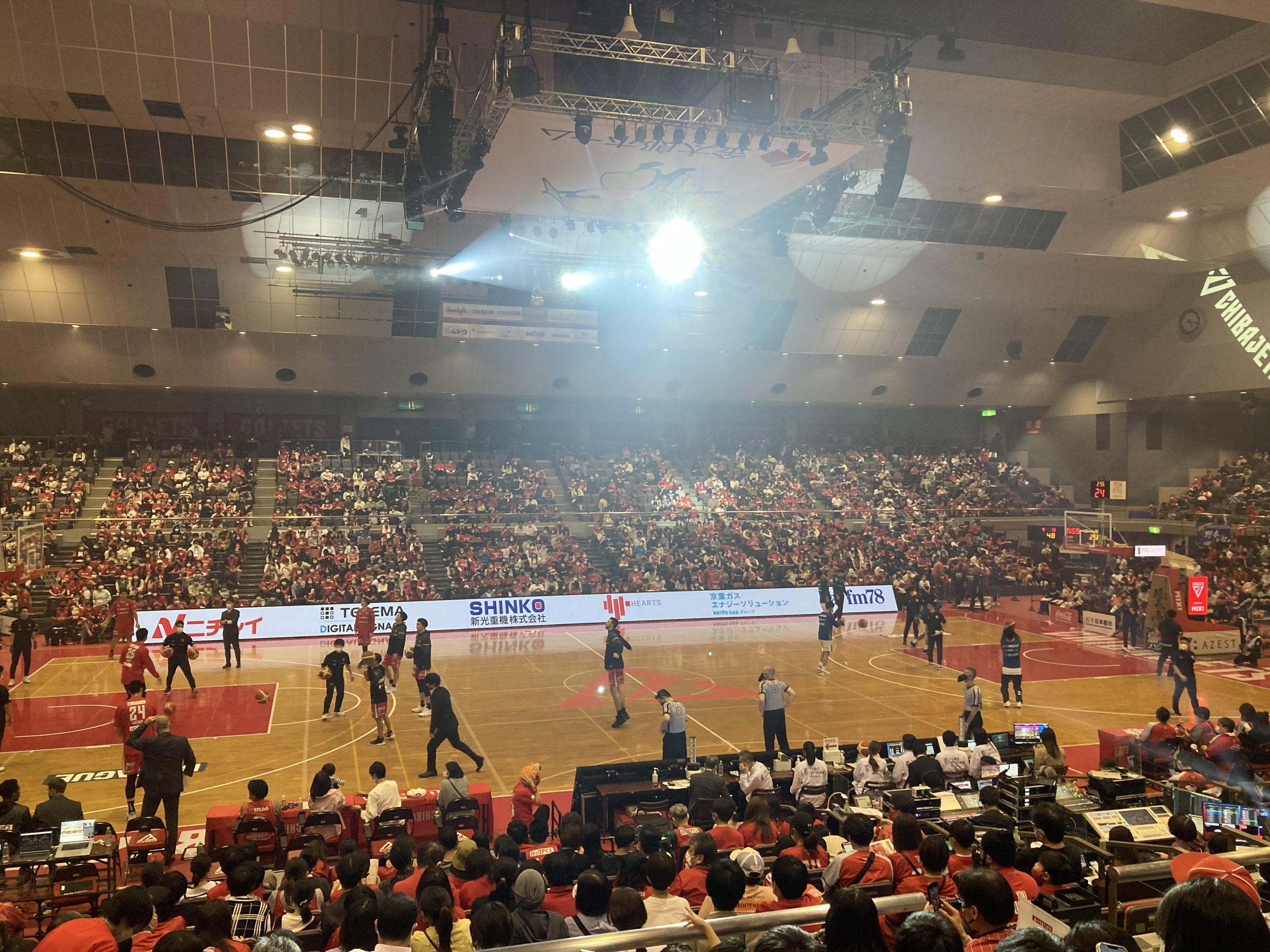 船橋アリーナ 客席